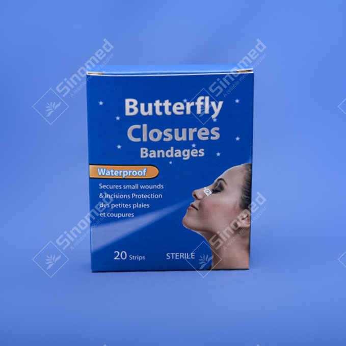 Butterfly closures bandage